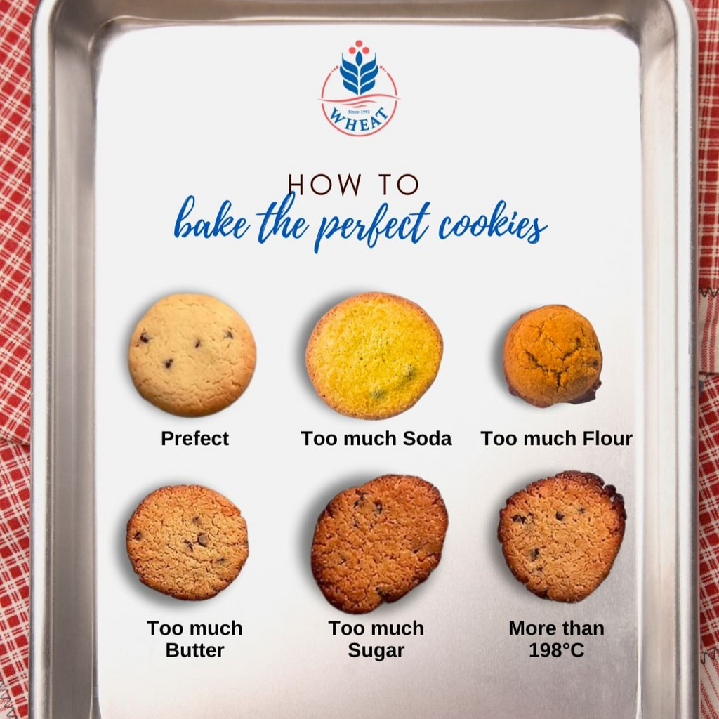 Cookie perfection: baking cheat sheet.