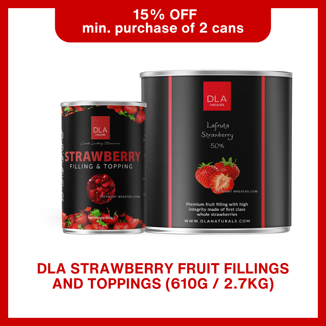 DLA Strawberry Fruit Filling and Topping 610g / 2.7kg