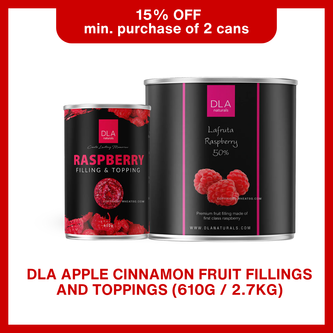 DLA Raspberry Fruit Filling and Topping 610g / 2.7kg
