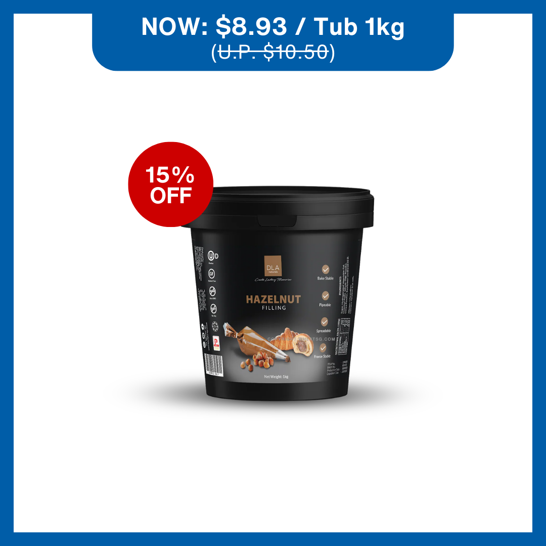 DLA Hazelnut Filling 1kg