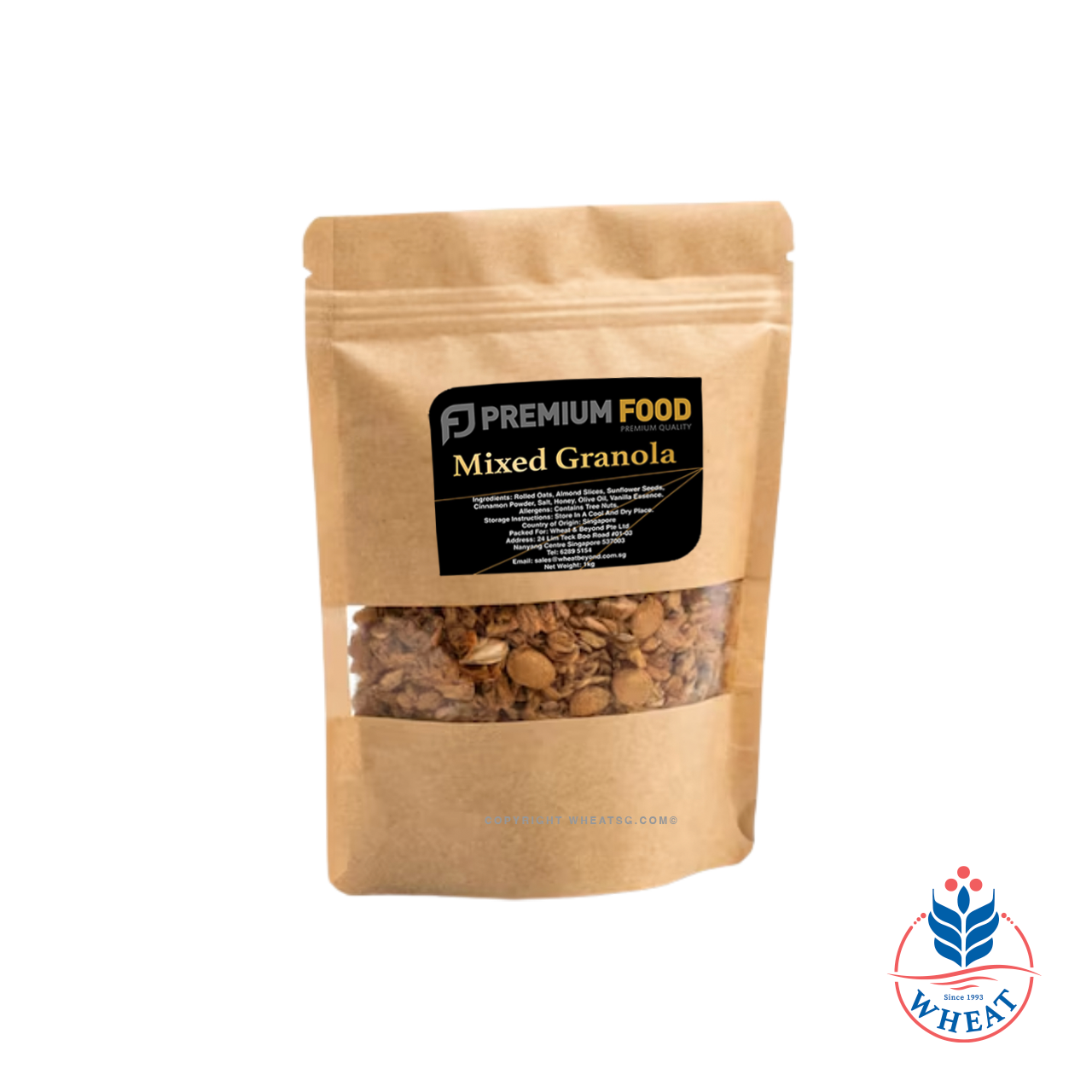 Premium Food Mixed Granola 1kg