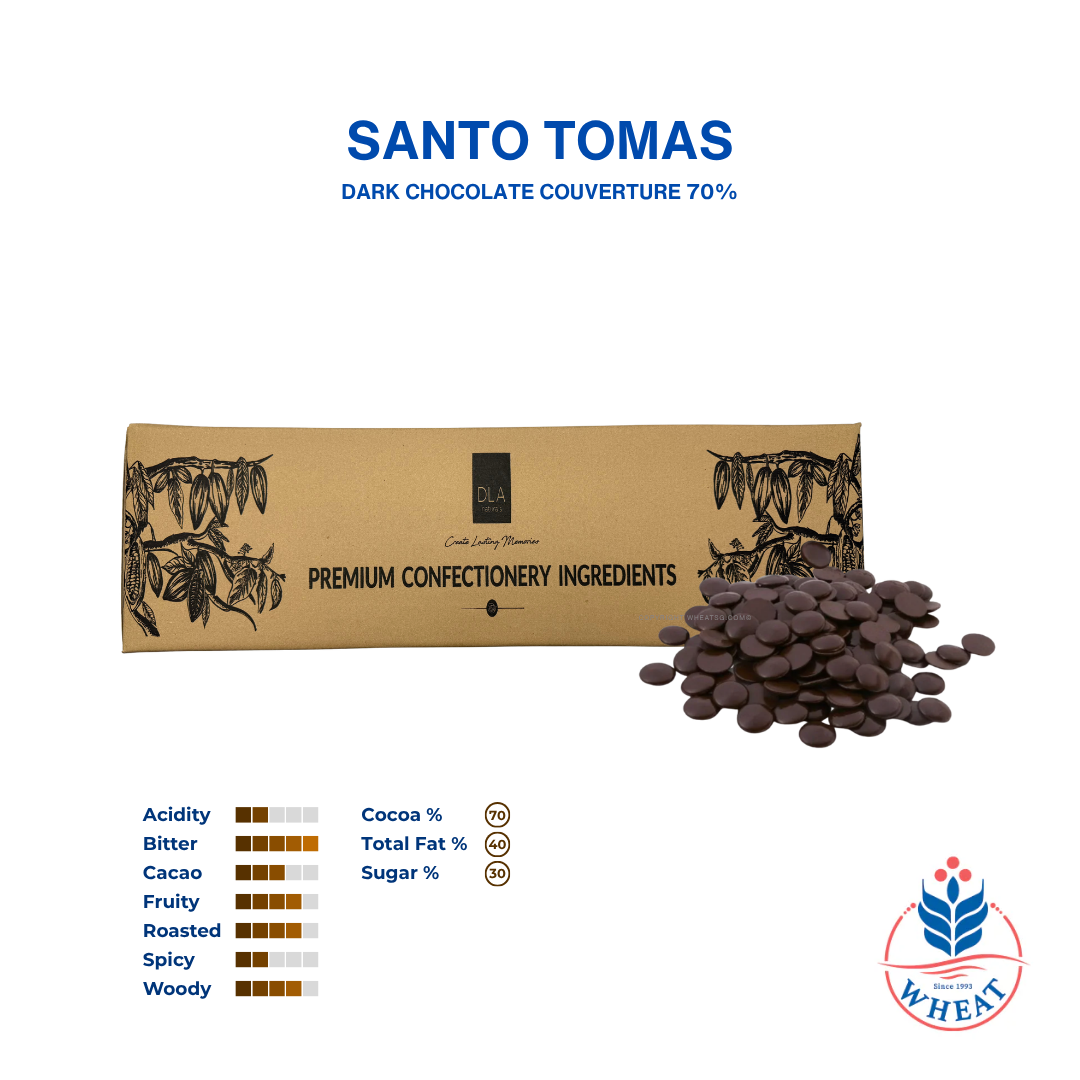Santo Tomas Dark Chocolate Couverture 70%