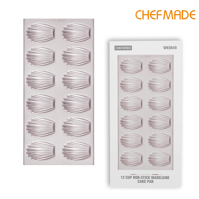 CHEFMADE 12 Cup Non-Stick Madeleine Cake Pan (WK9849)