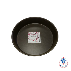 Gobel Non-Stick Round Plain Cake Mould with Rolled Edges