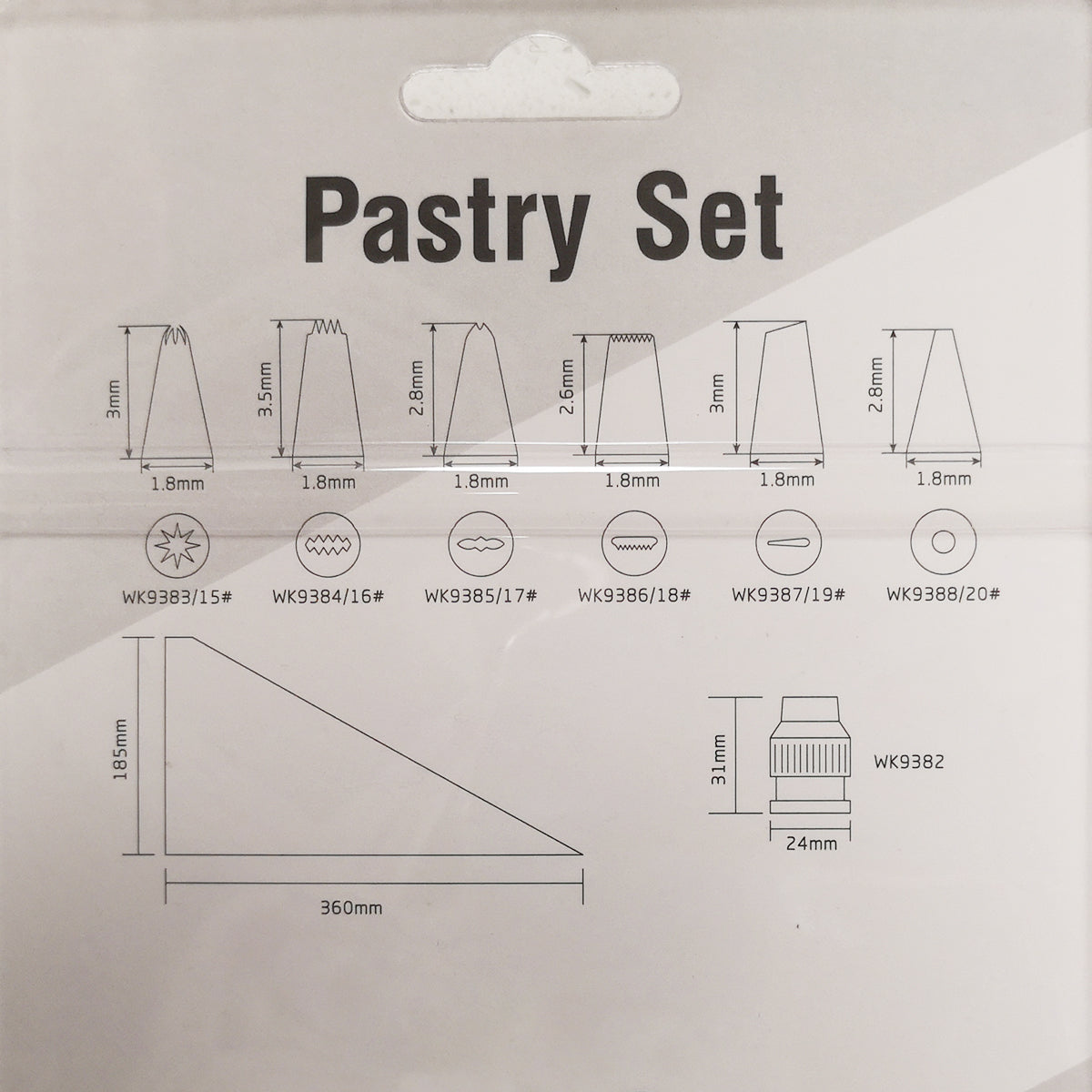 CHEFMADE Pastry Set (WK9432)