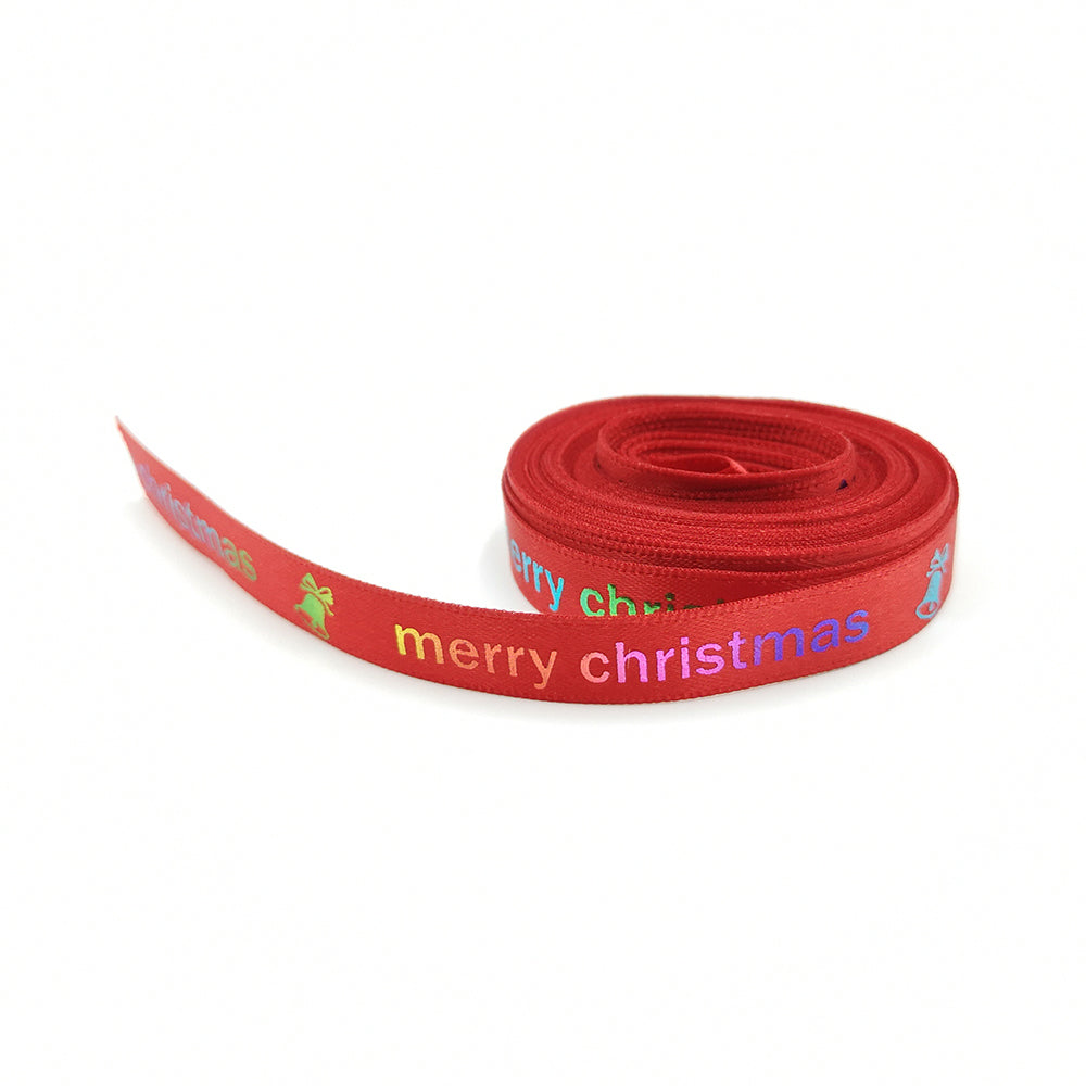 Red 'Merry Christmas' Ribbon