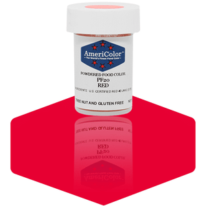 AmeriColor Powdered Food Color RED 3g