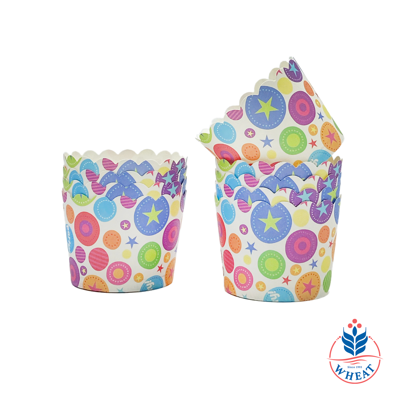 Stars Printed Muffin Liners (Small) 60x50MM 50pcs