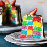CHEFMADE 8" Non-Stick Rainbow Cake Pan Set (WK9134)