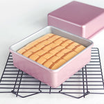 CHEFMADE 8" Non-Stick Square Cake Pan (WK9819)