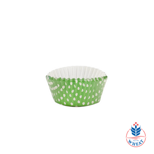 Green Rounded Baking Cup 75x35mm (D145) 150pcs