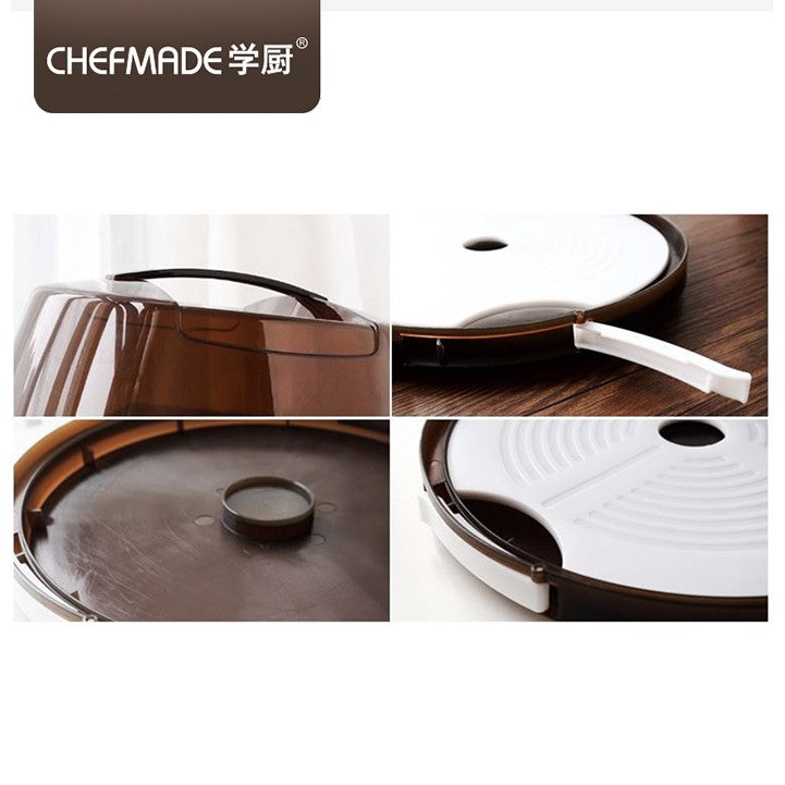 CHEFMADE Plastic Round Cake Box (WK9204)