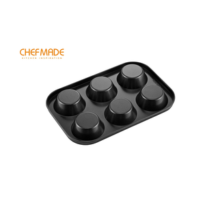 CHEFMADE Non-Stick Muffin 6 Cup Pan (WK9711)
