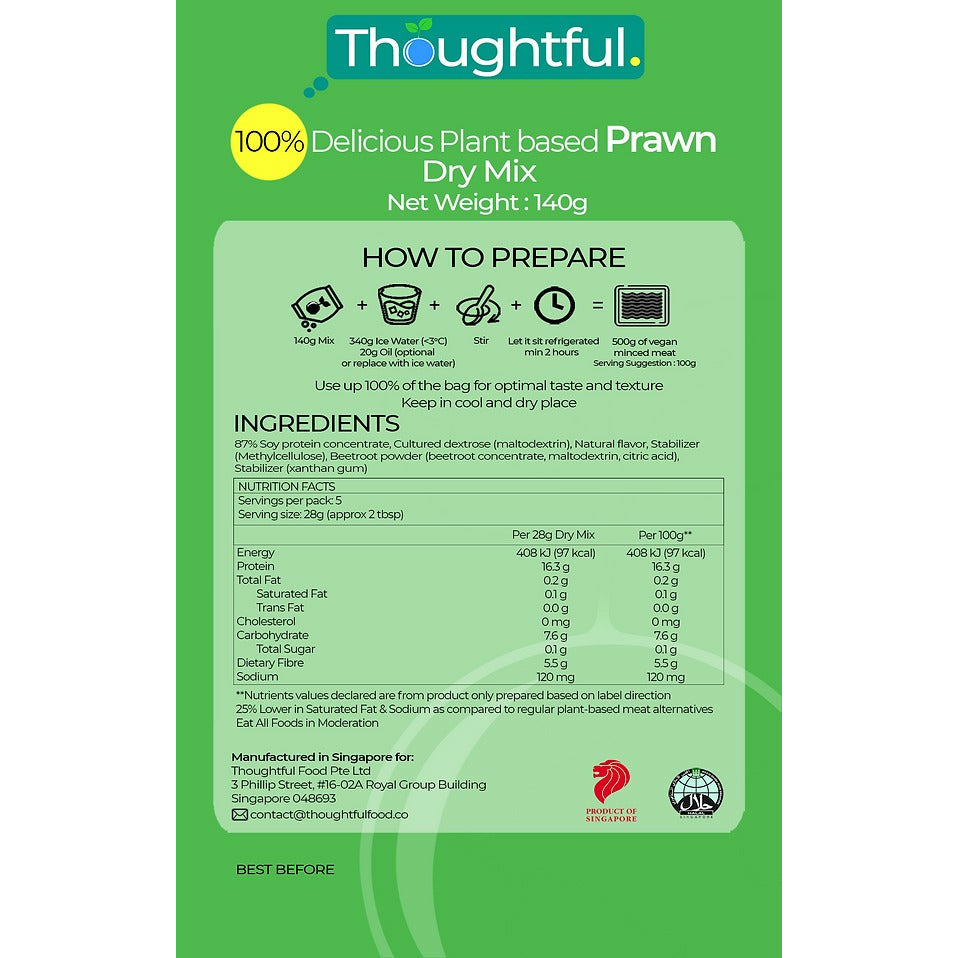 Thoughtful Plant-Based Protein Dry Mix 140g
