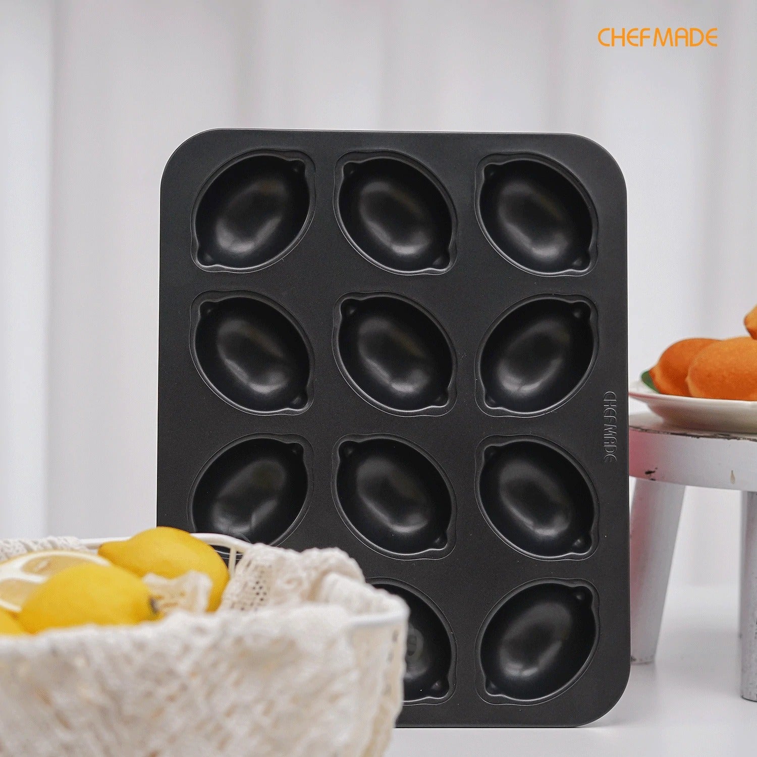 CHEFMADE 12 Cup Non-Stick Lemon Cake Mould (WK9871)