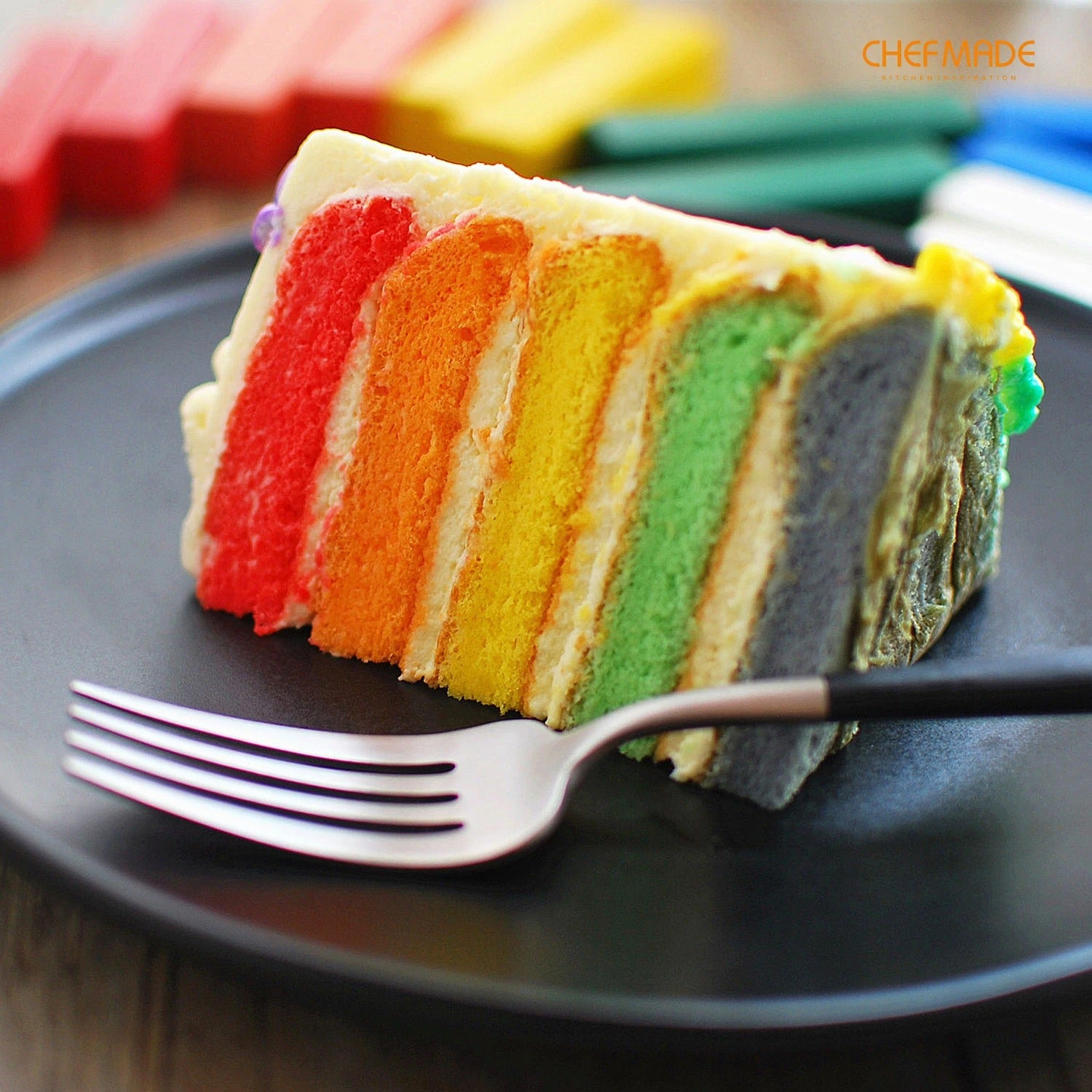 How To Make A Rainbow Cupcake Cake (Rainbow Pull-Apart Cake)