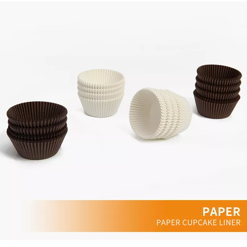CHEFMADE #2 Paper Cupcake Liner White 100pcs (WK9282)